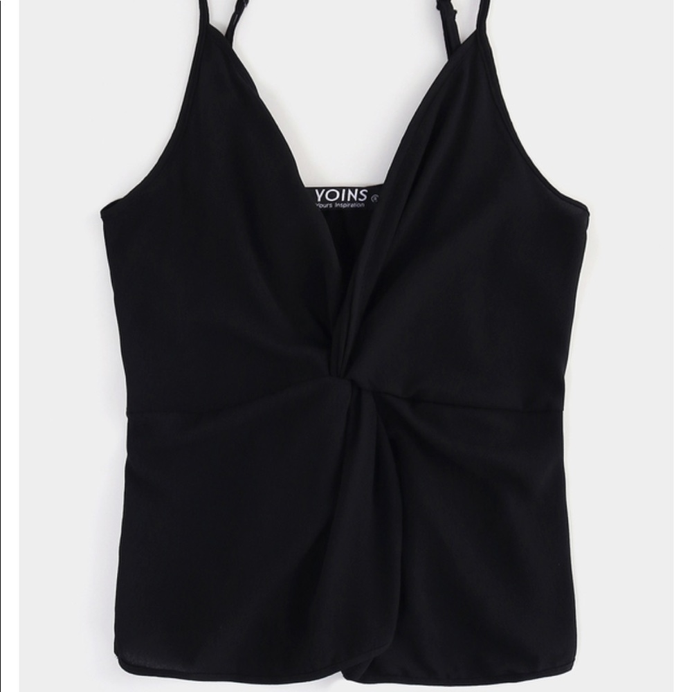 Sexy Black Spaghetti Strap Tank Top New - Picture 5 of 5